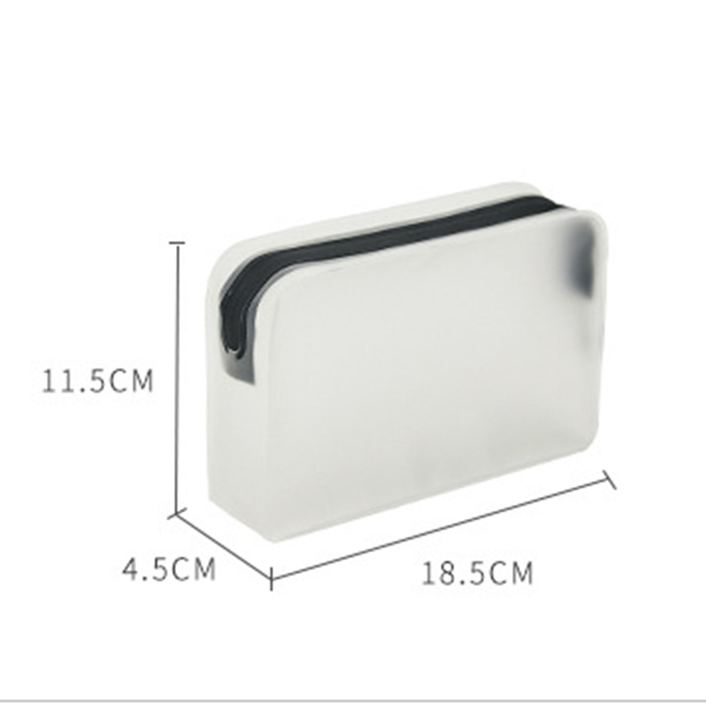 Frosted Transparent TPU Toiletry Bag2