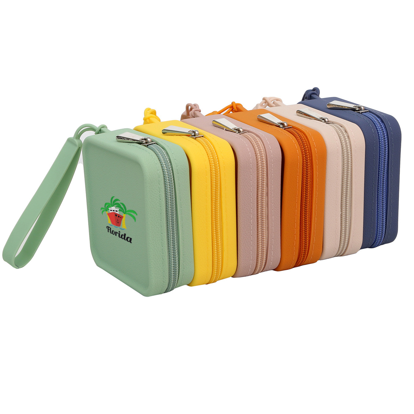 Makeup Tasche, Silikon, Quadratisch