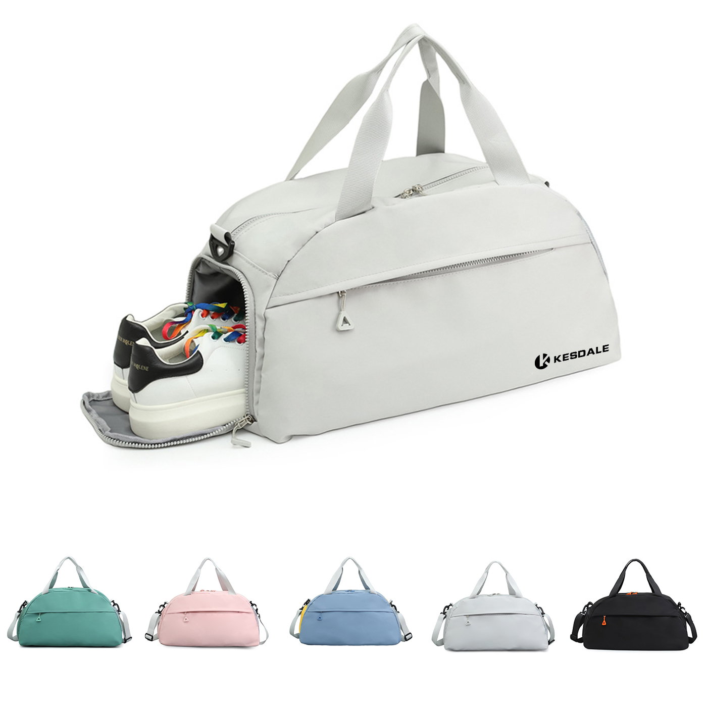 Sports Gym Bag With Shoes Compartment