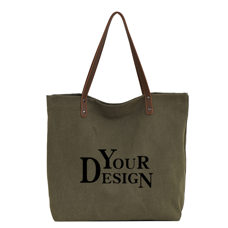 Large Canvas Tote Handbag1