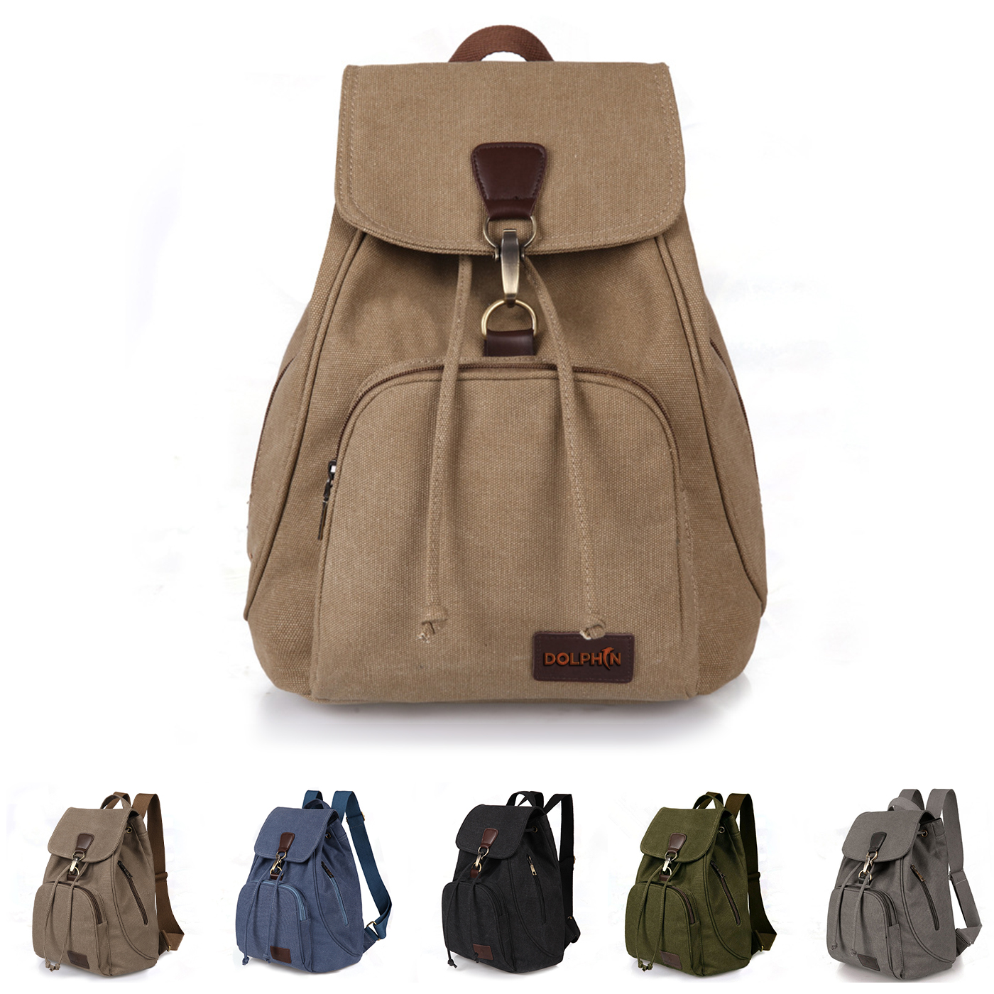 Rucksack Mit Kordelzug, Canvas