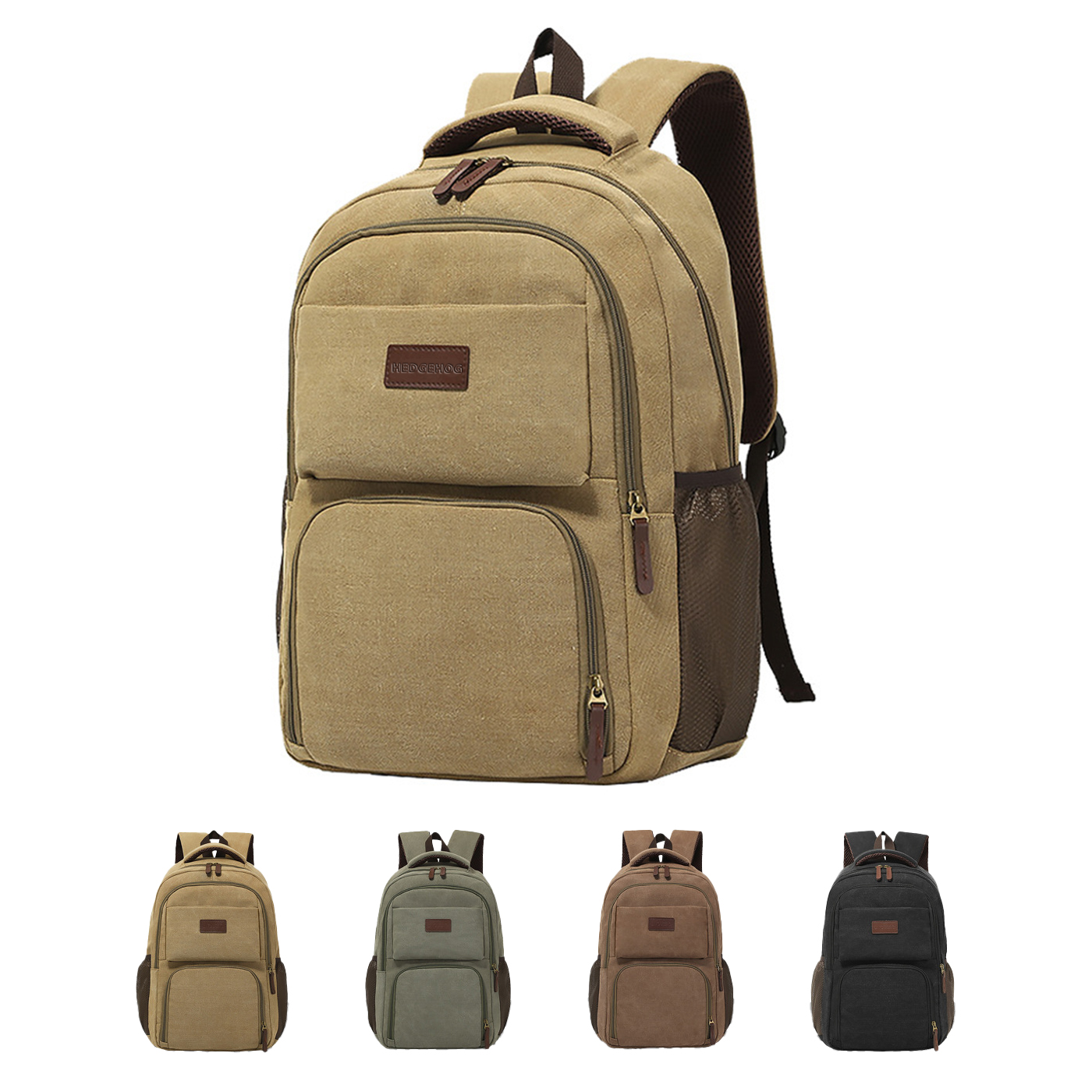 Canvas-Rucksack, Vintage
