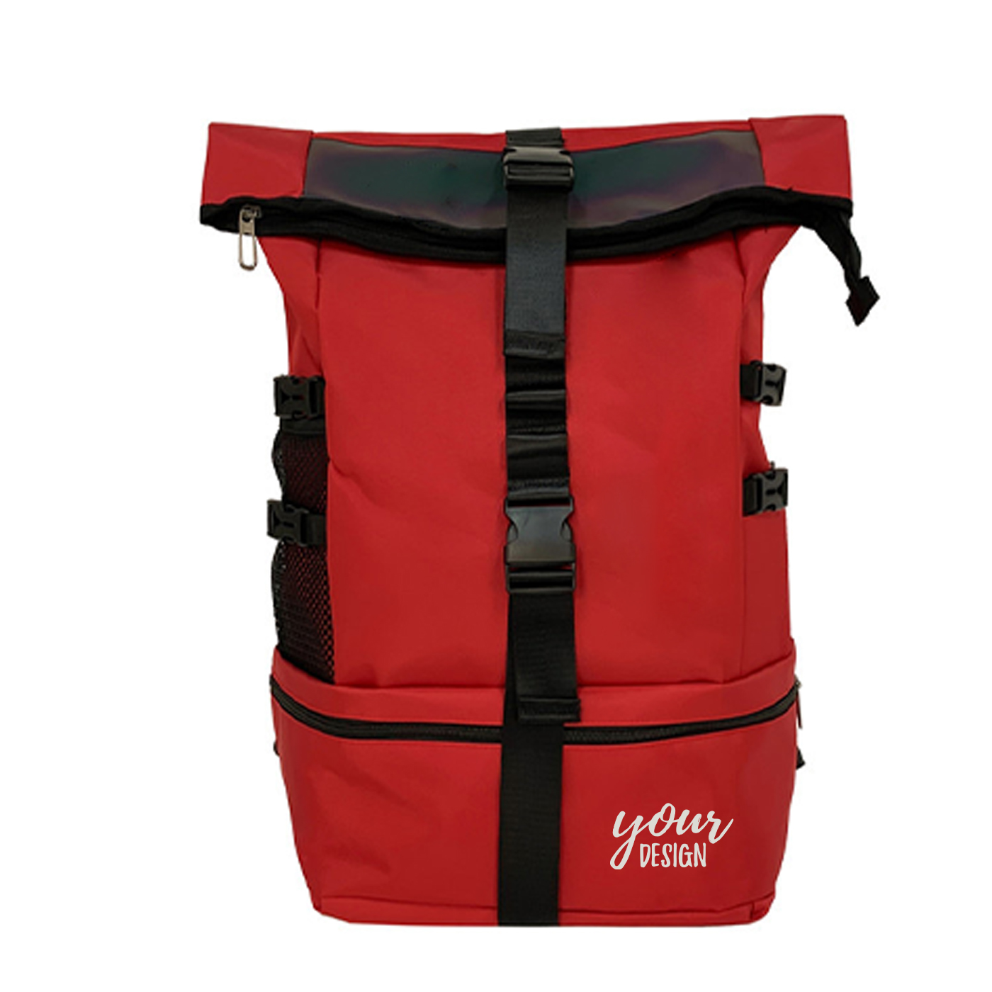 Roll Top Laptop Backpack1