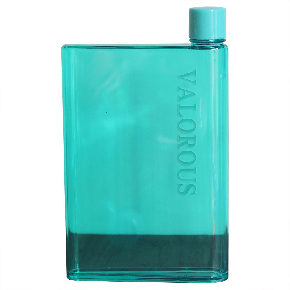Wasserflasche, Flach, A5-Notizbuch
