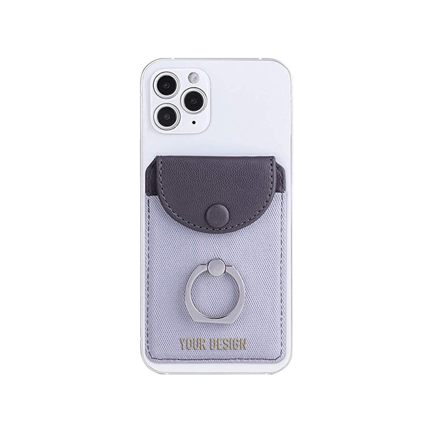 Phone Credit Card Holder With Ring1