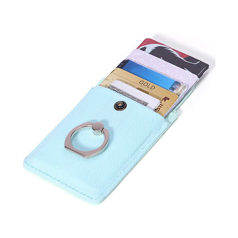 Phone Credit Card Holder With Ring2