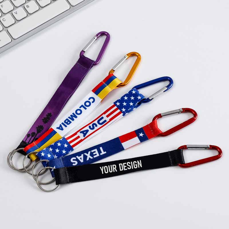 Carabiner keychain With Strap1