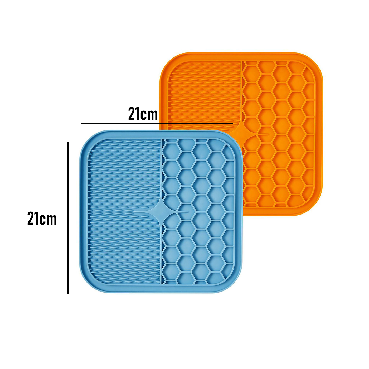 2 Pcs Pet Silicone Lick Mat With Spatula2