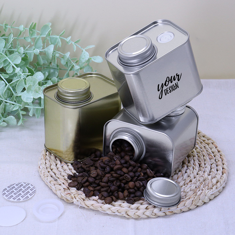 Tinplate Coffee Storage Jar1