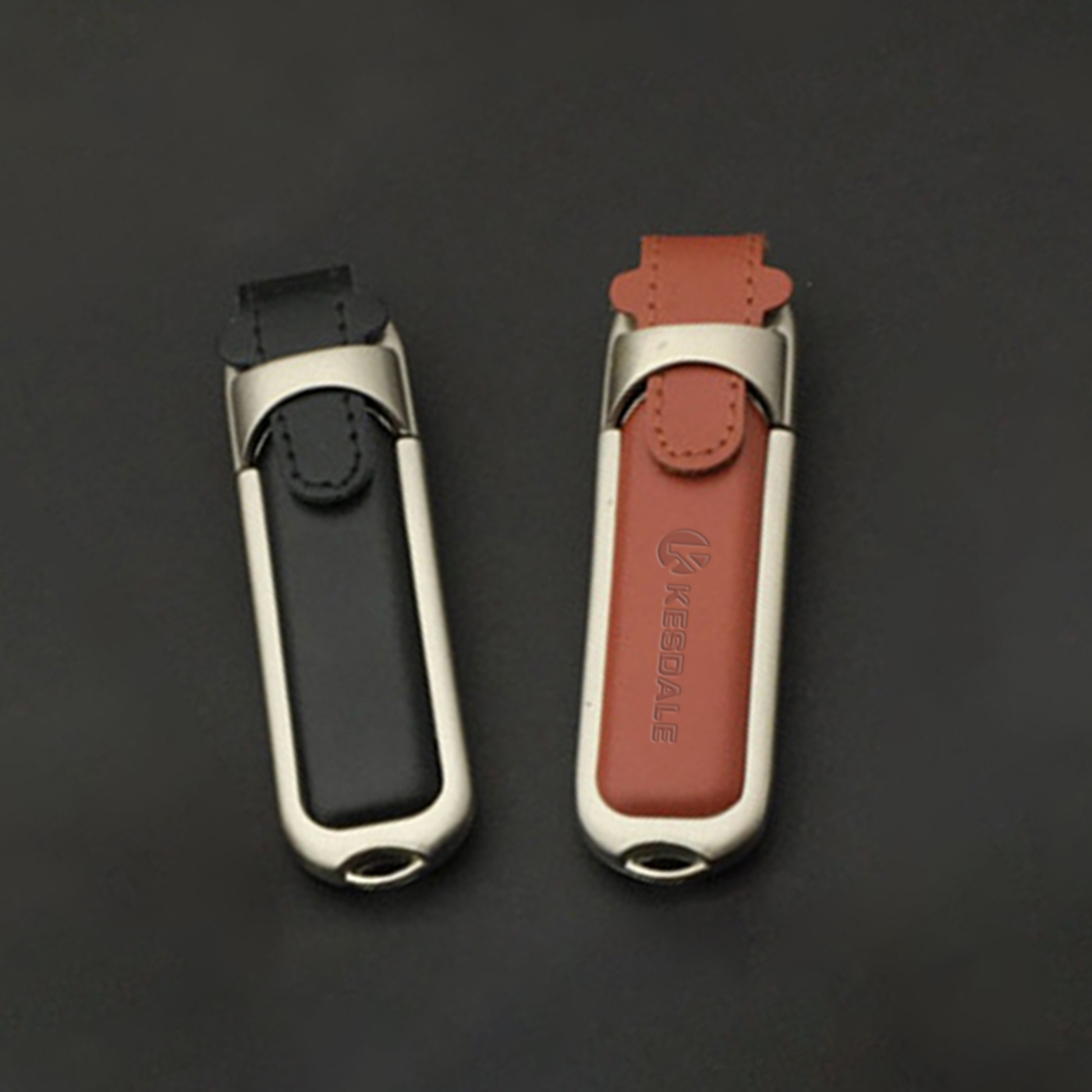 Printed Leather Memory Stick2