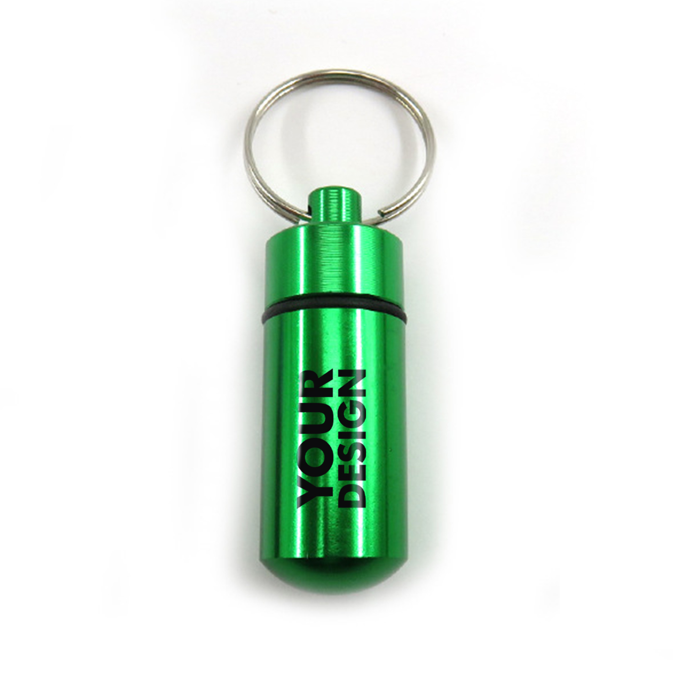 Mini Pocket Pill Box Keychain1