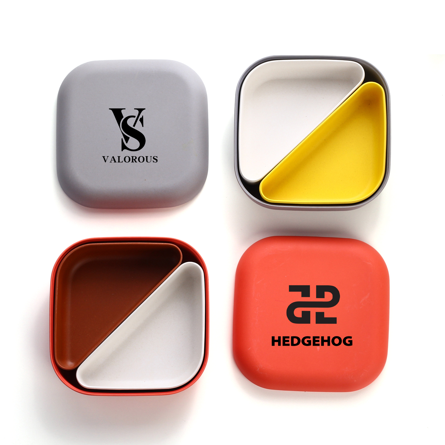 Bento-Box, Lunchbox, Bambusfaser
