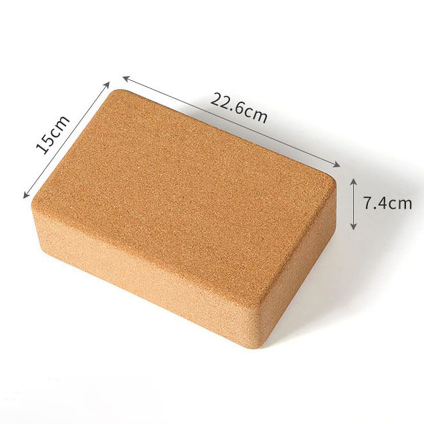 Natural Cork Yoga Block2