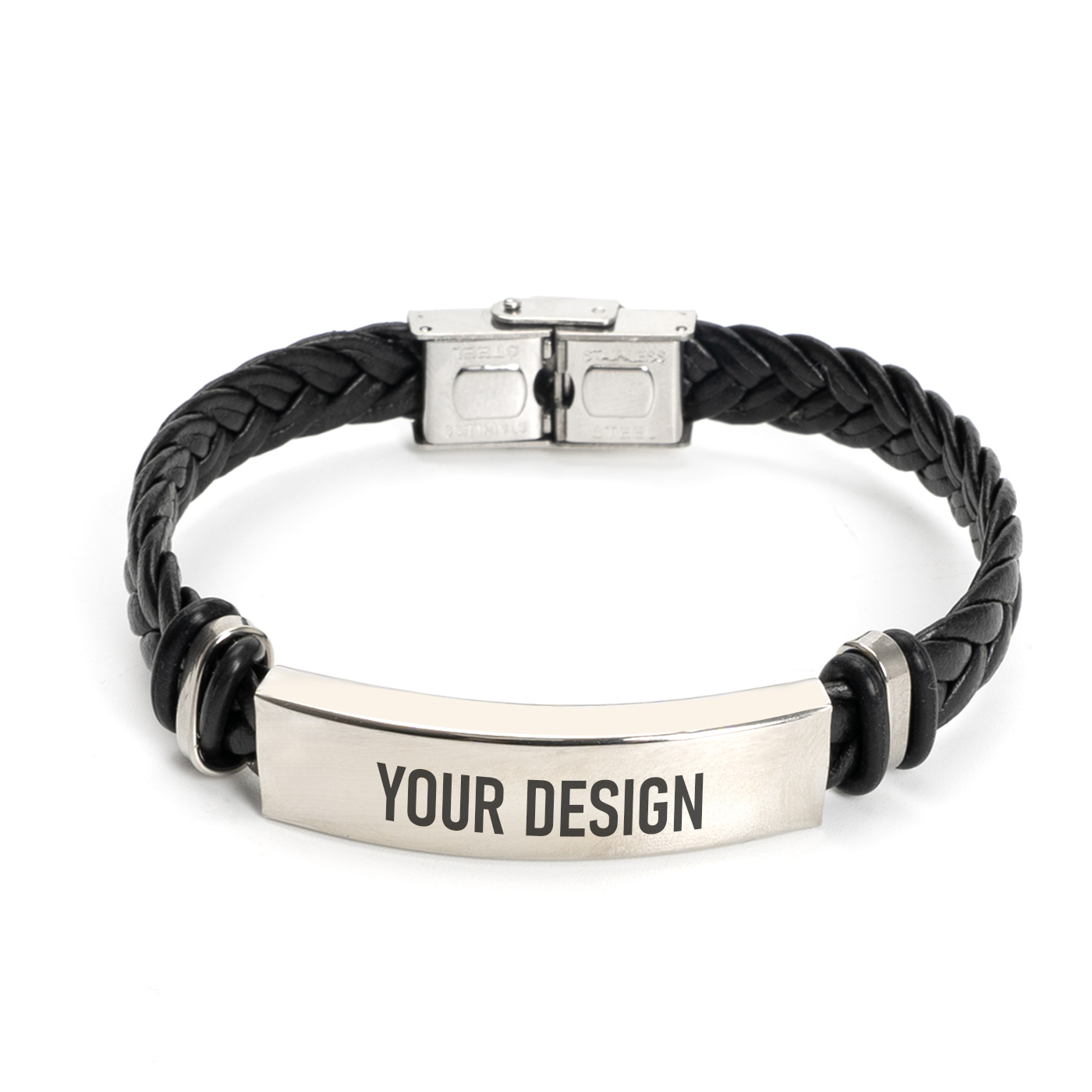 Weaving Bracelet With Stainless Steel Clasp
