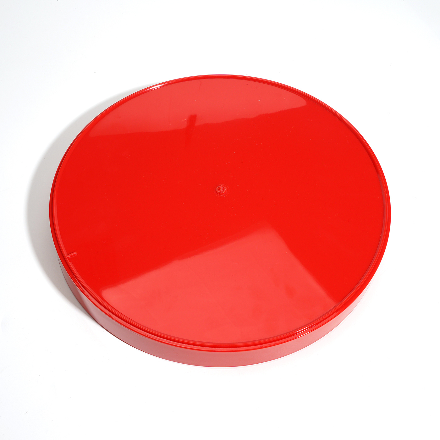 Round Plastic Non-slip Tray2