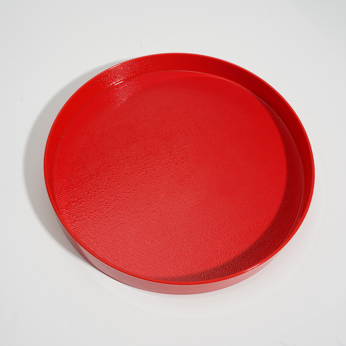 Round Plastic Non-slip Tray3