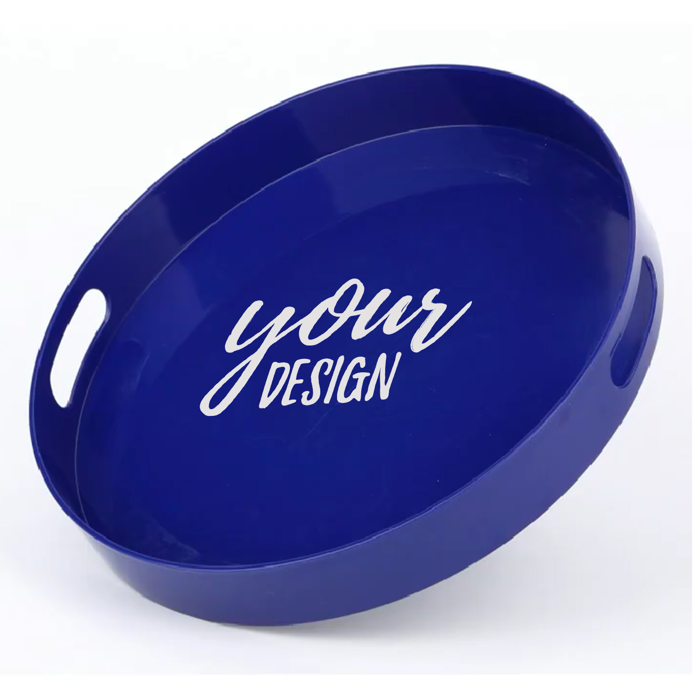 Large Round Bar Tray 1