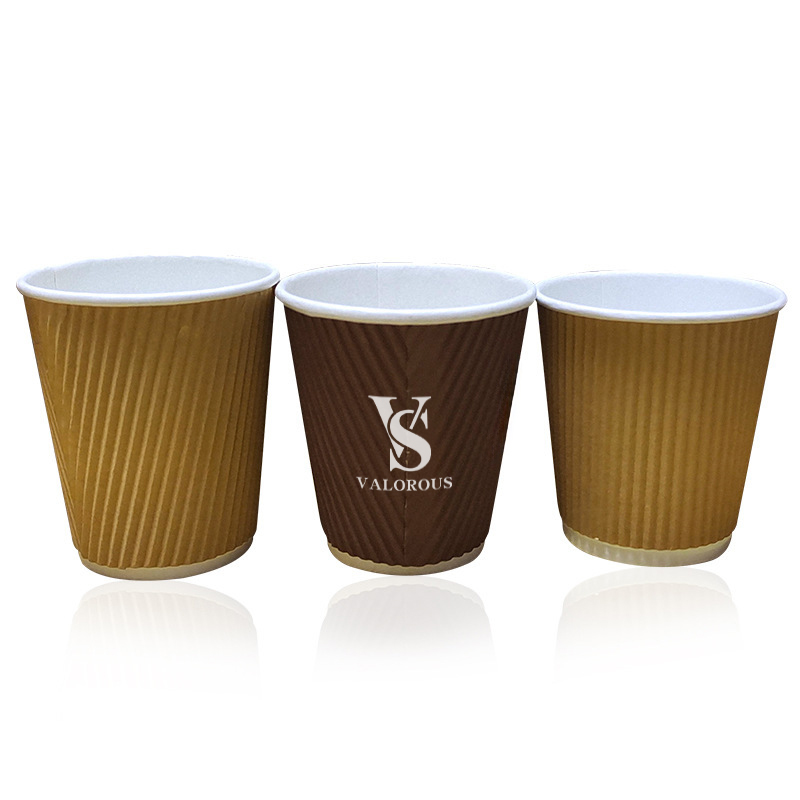 Wellpappe-Kaffeetasse