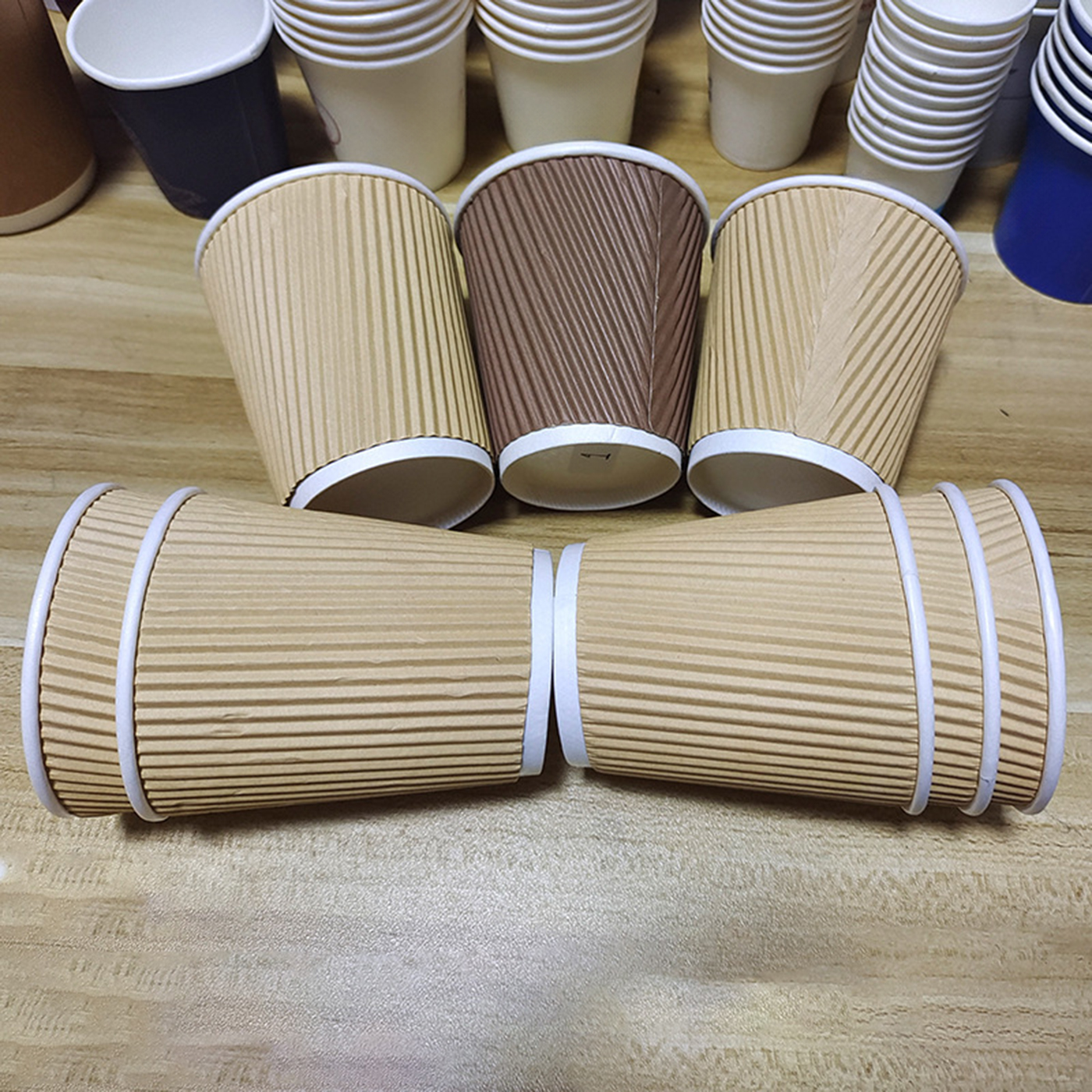 Disposable Corrugated Paper Coffee Cup2