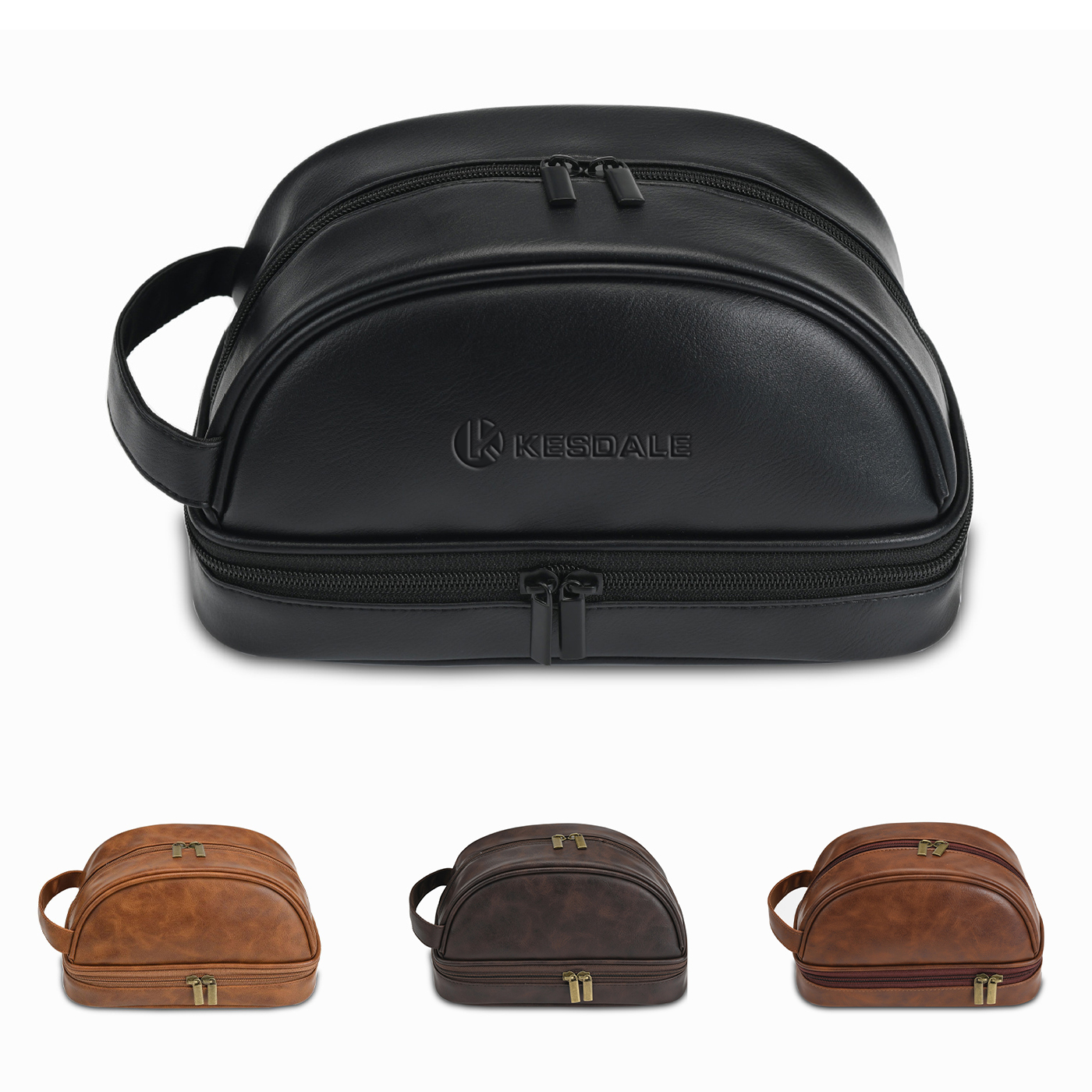 PU Leather Travel Toiletry Bag