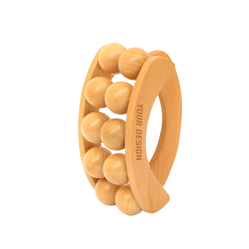 Wooden Massage Ball Roller 1