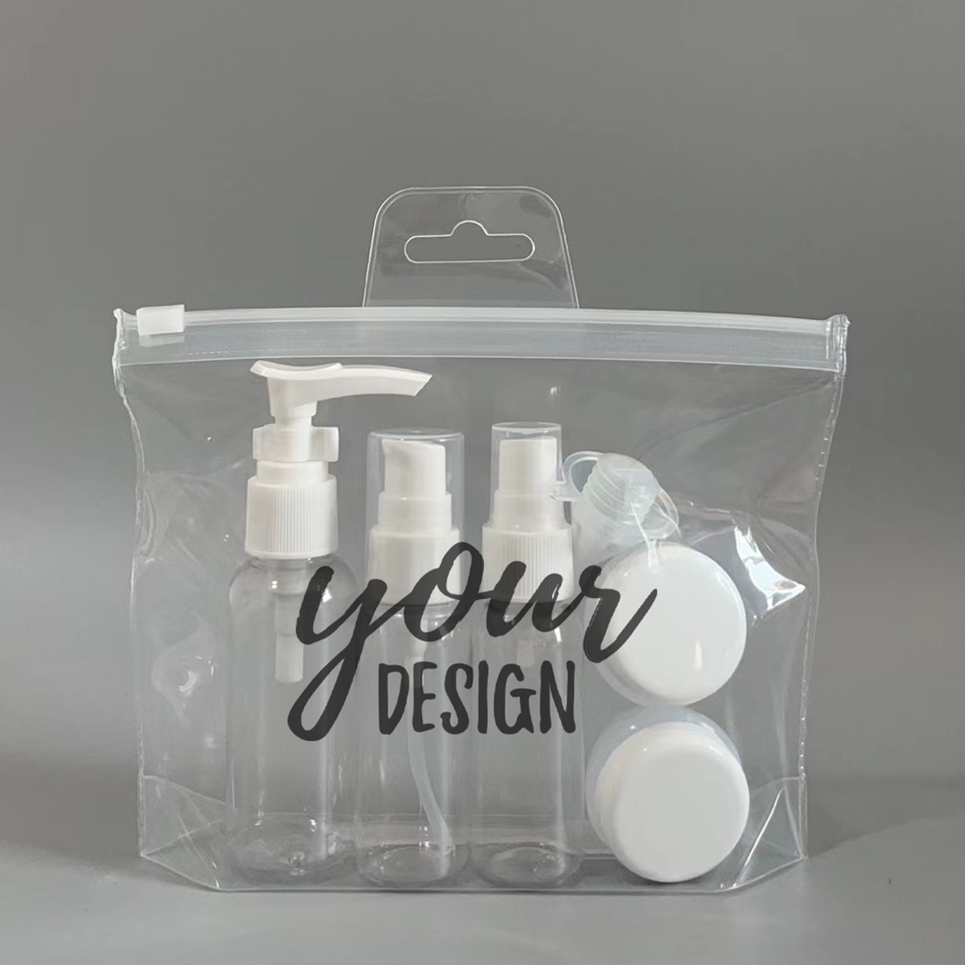 Clear Travel Bottles Set1