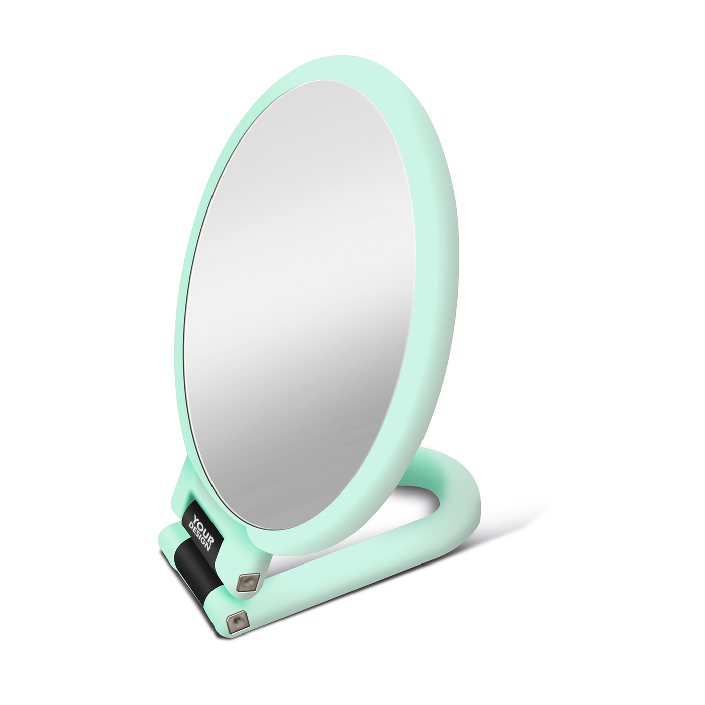 Portable Handheld Magnifying Makeup Mirror 1