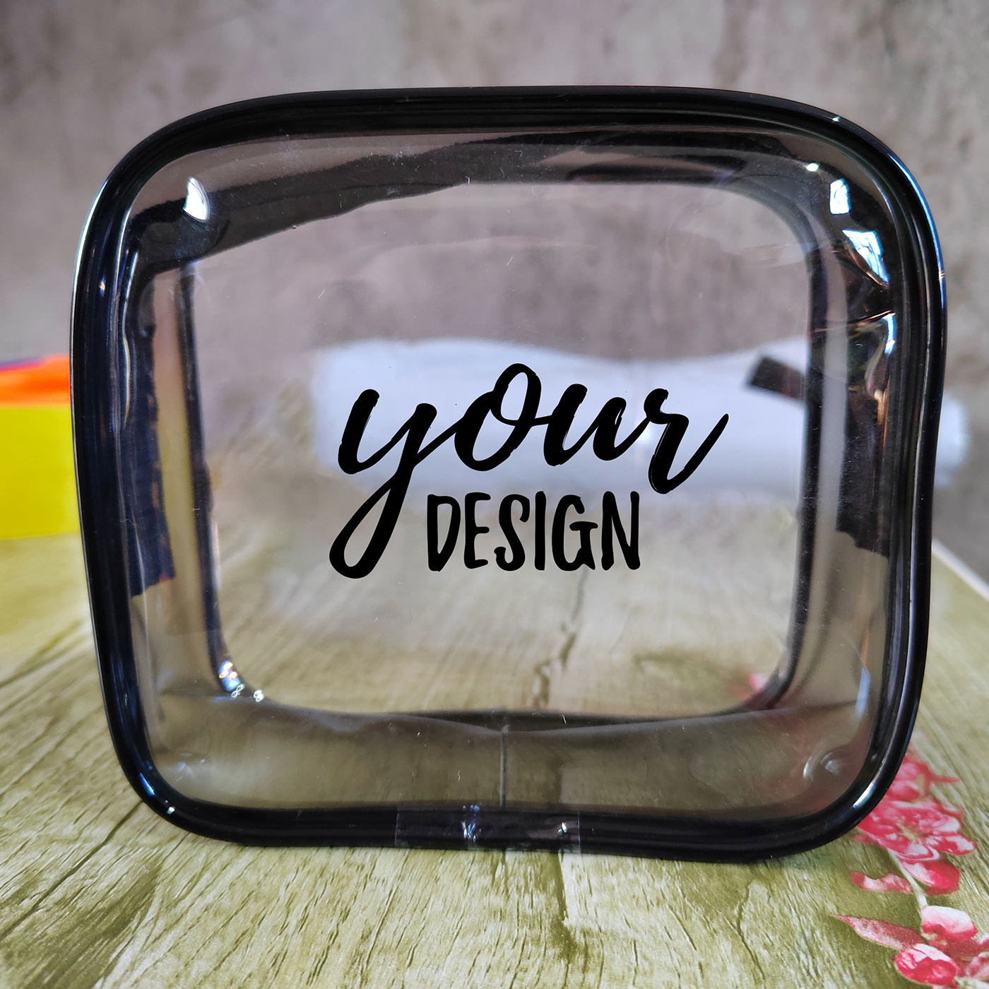  Transparent PVC Makeup Bag Organizer1