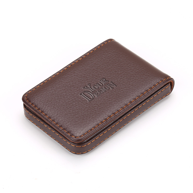 PU Leather Business Card Holder1