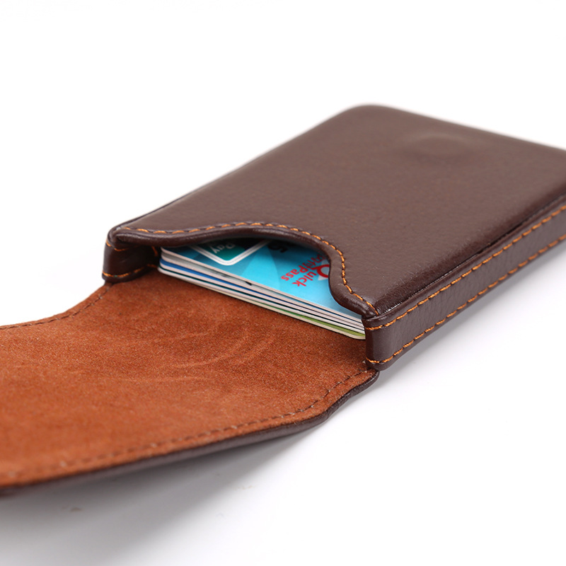 PU Leather Business Card Holder2