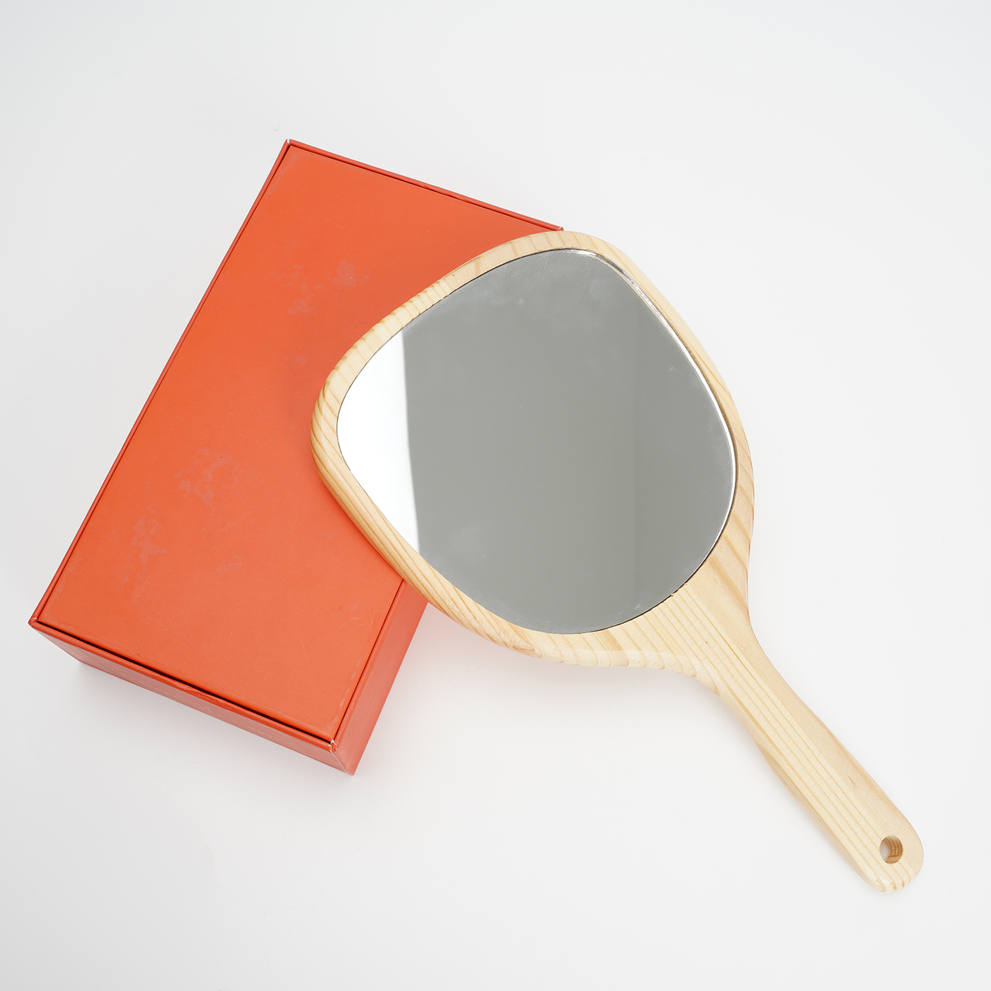 Wooden Handheld Mirror2