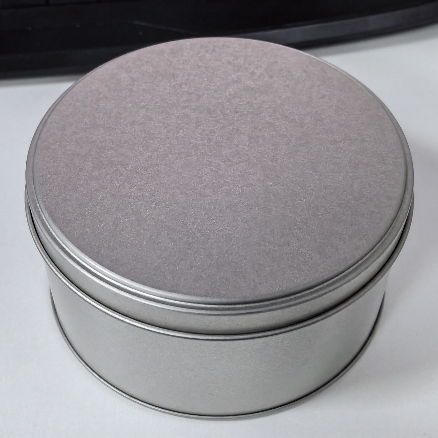 Round Metal Container With Top Lid3