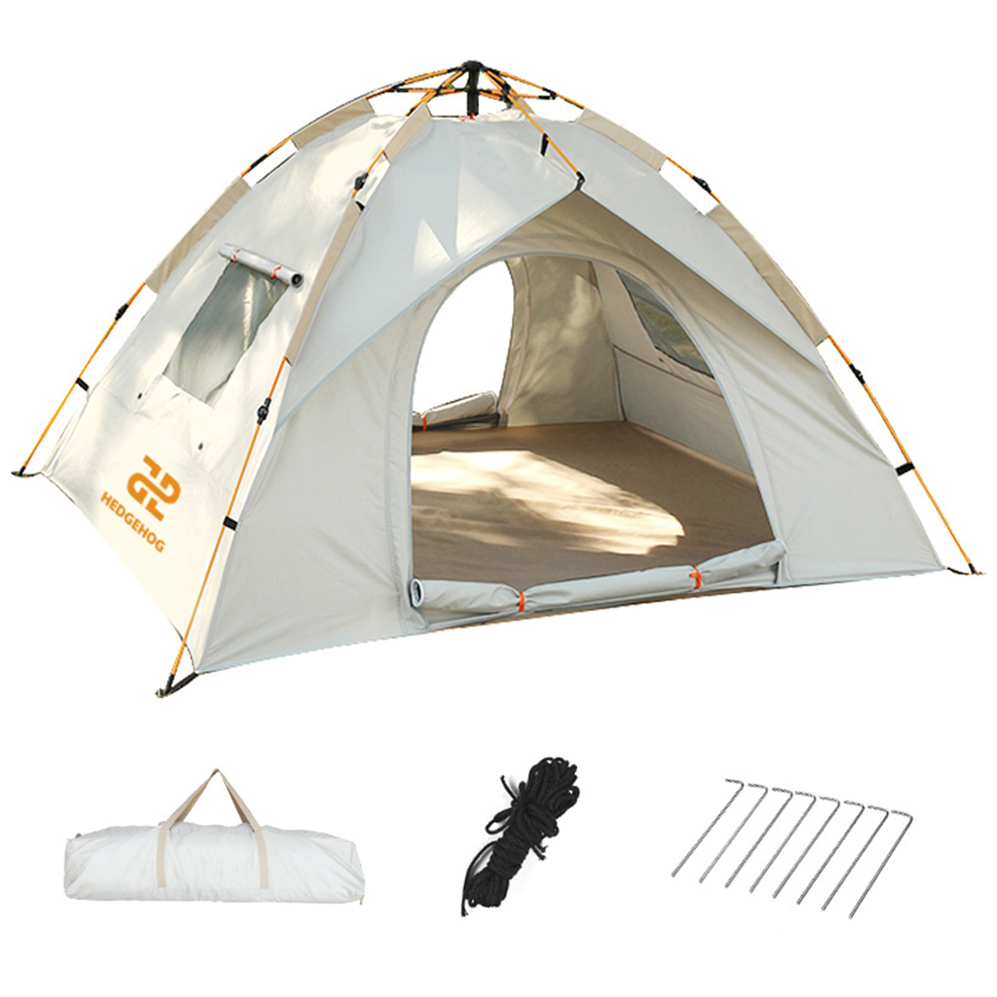 Campingzelt, Vollautomatisch, 2 Personen