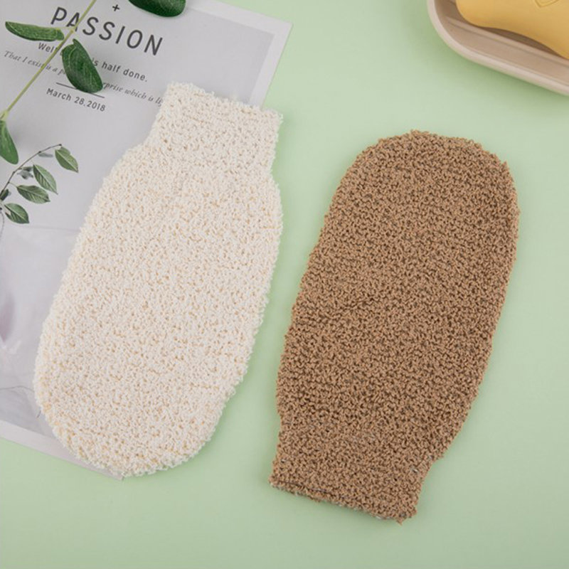 Bamboo Fiber Bath Mitt2