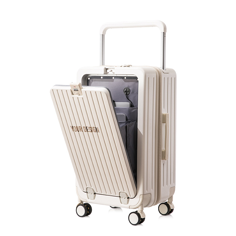 Front Opening Trolley Cabin Suitcase1