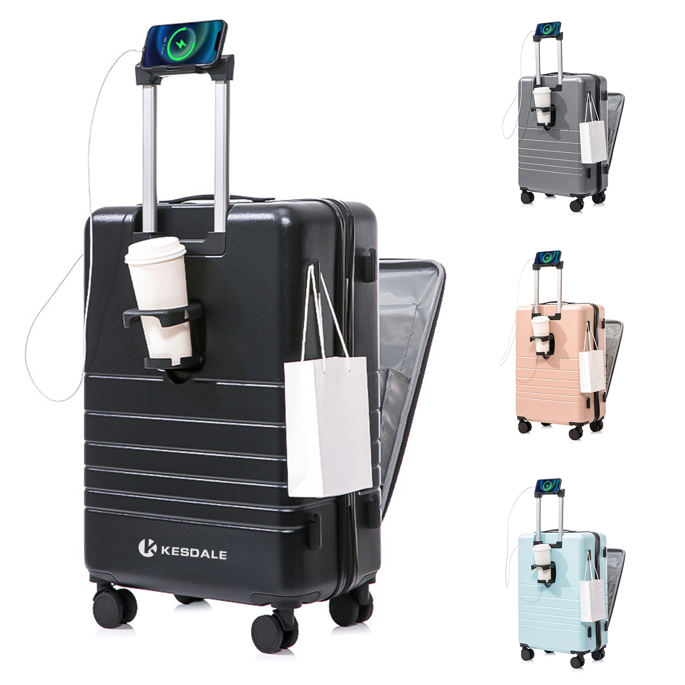 Koffer, Trolley-Kabinenkoffer, 20 Zoll