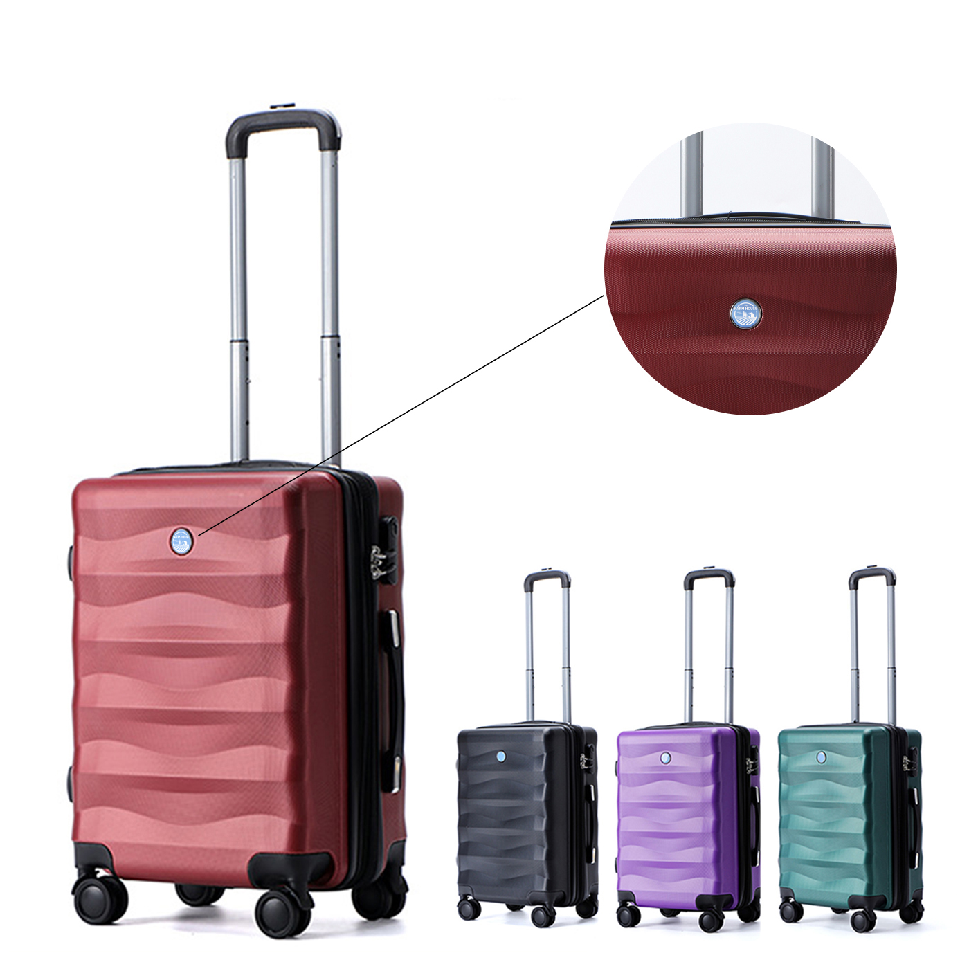 Hardside Luggage With Spinner Wheels