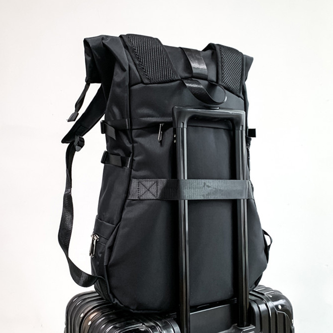 Large Capacity Roll Top Backpack2