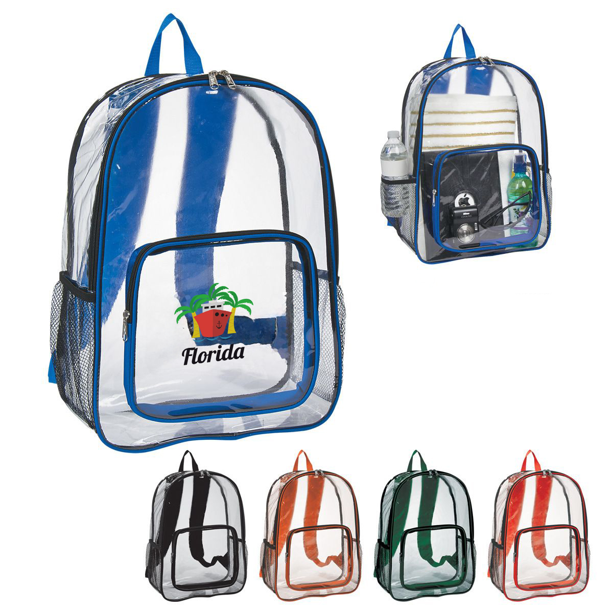 Heavy Duty Clear Bookbag
