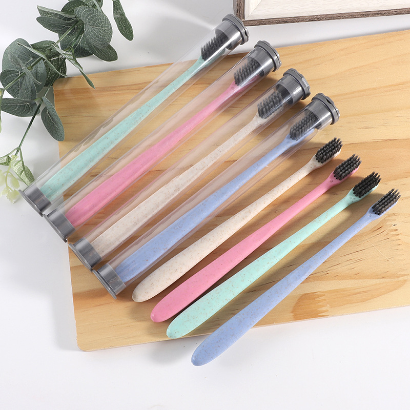 Promotional Wheat Straw Toothbrush3