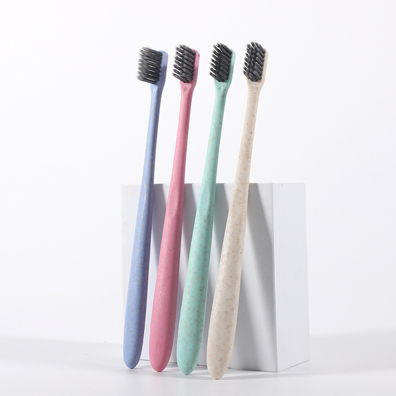 Eco-Friendly Wheat Straw Soft Toothbrush4