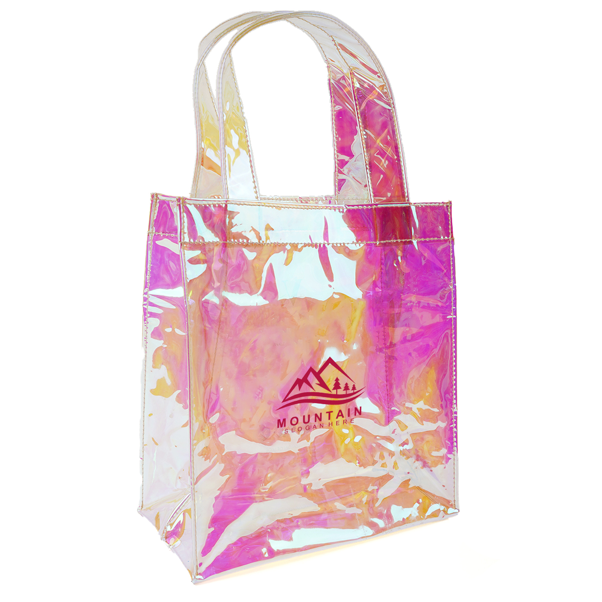 Custom Clear PVC Laser Jelly Tote Bag