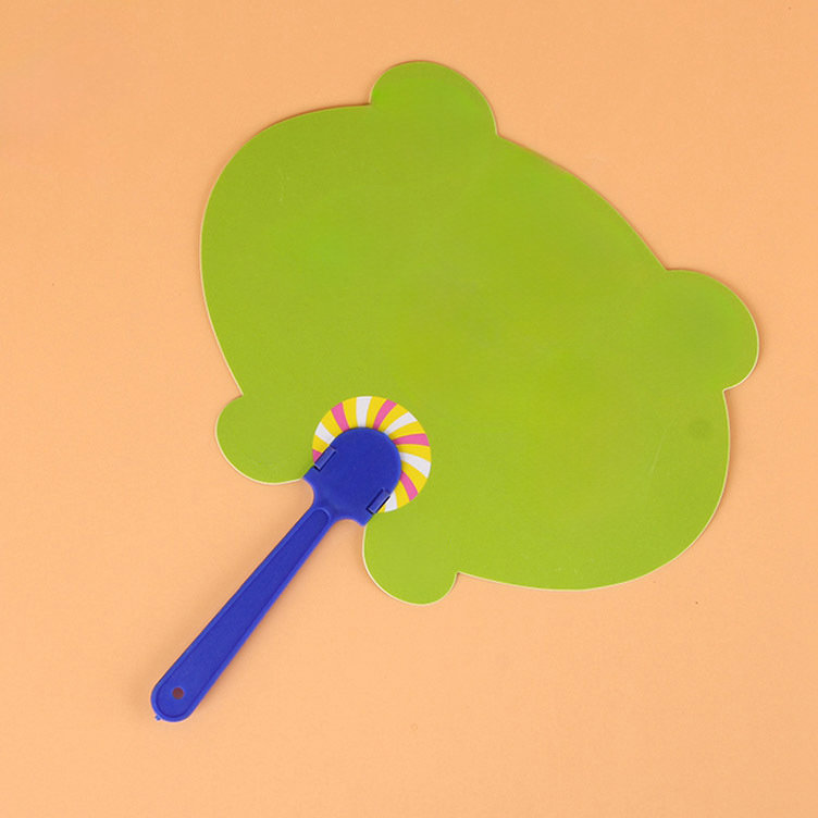 Promotional Plastic Advertising Hand Fan2