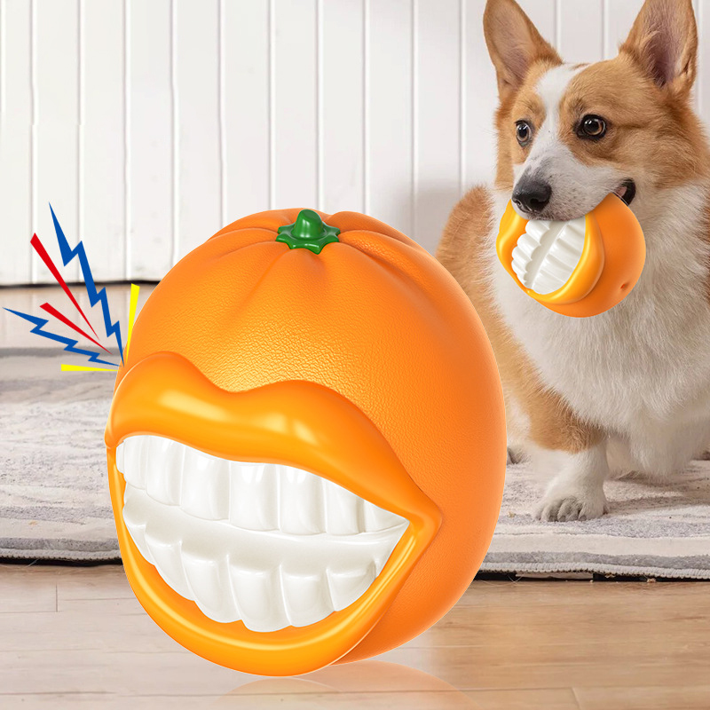 Orange Shape Pet Chew Toy2