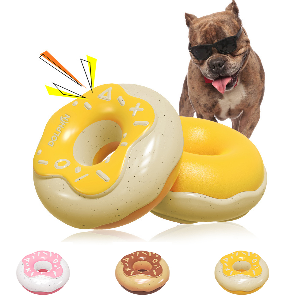 Doughnut Shape Dog Chew Toy