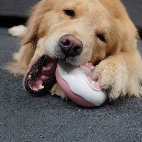 Donut Shaped Squeaky Squeaking Sound Toy2