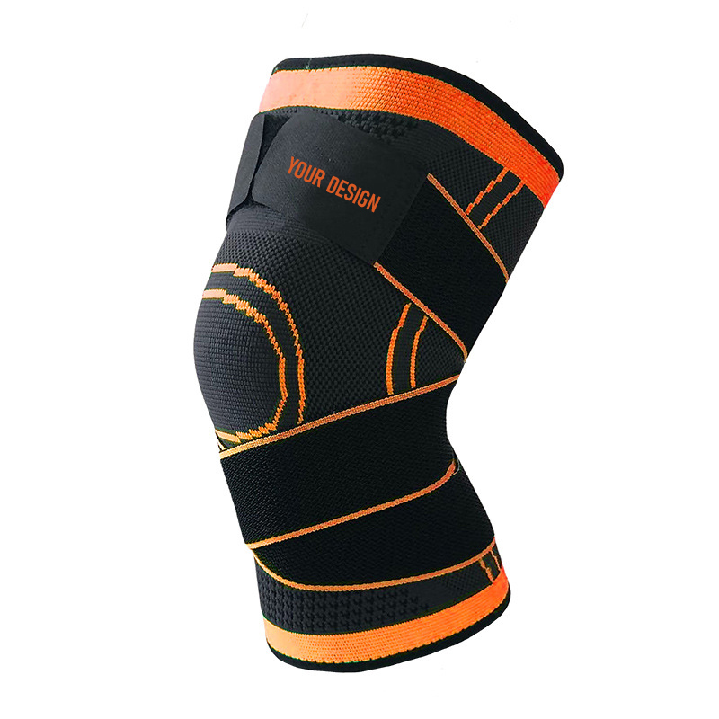 Knitted Strap Sports Knee Pad2