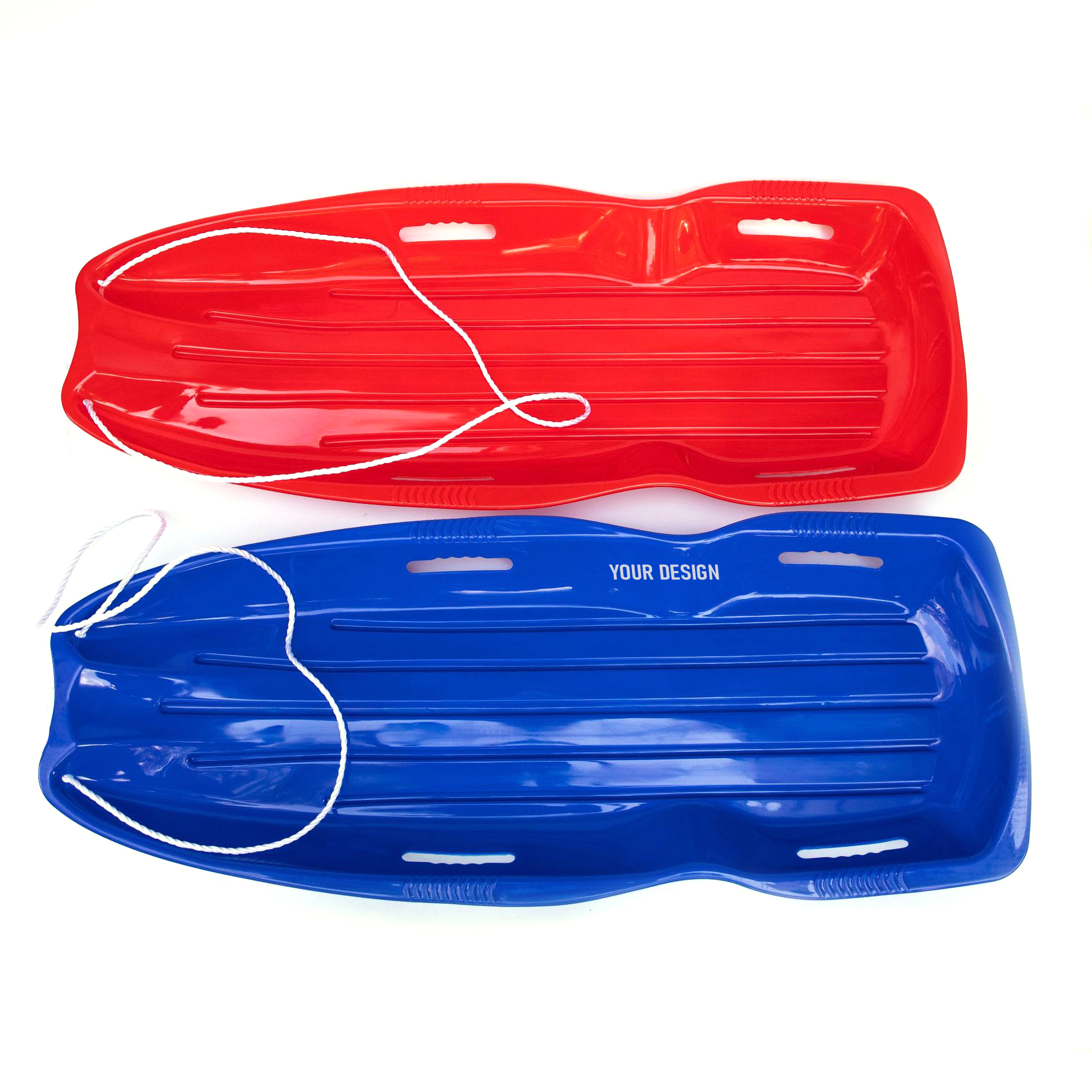 47 Inch Plastic Snow Sled1