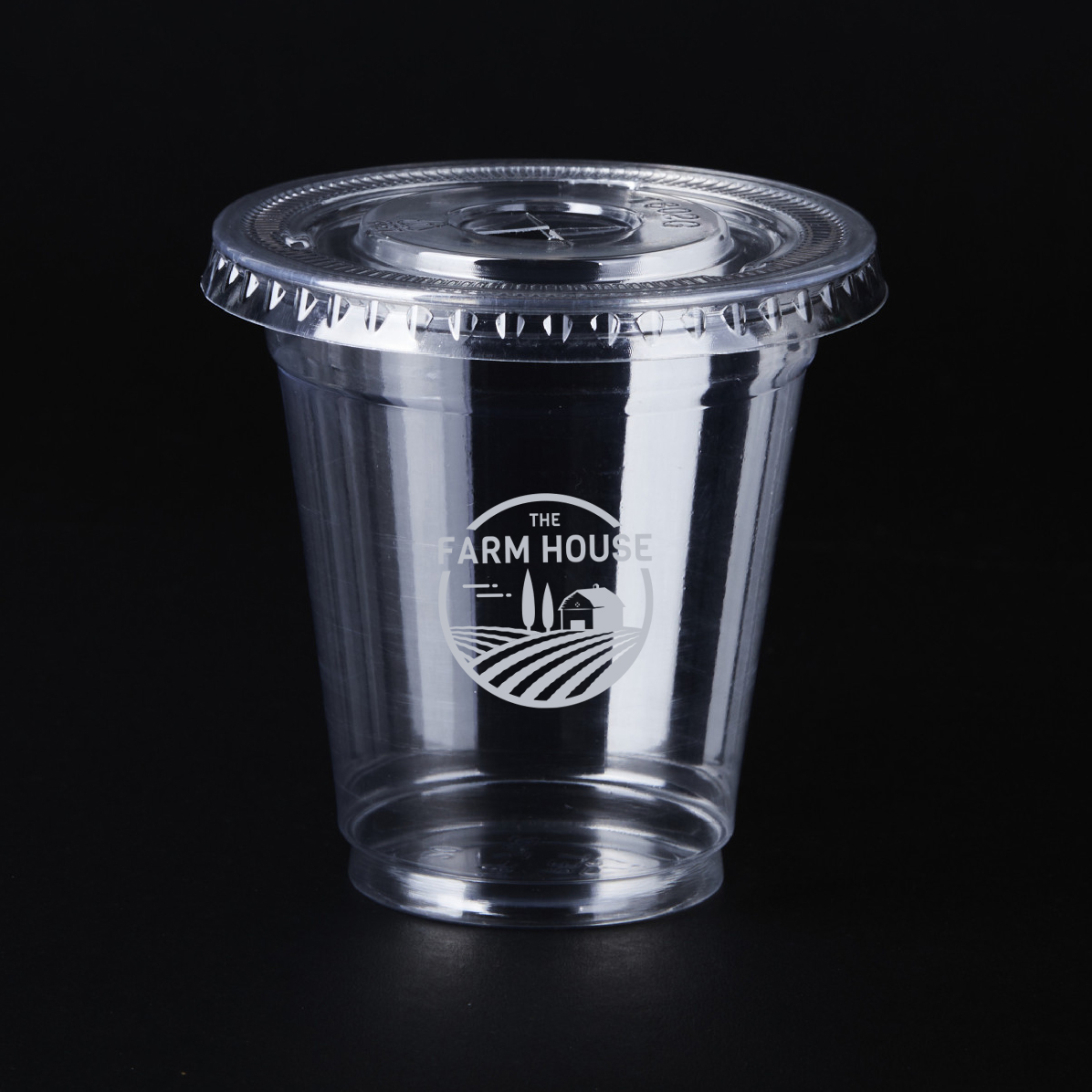 Kaffeetasse, Kaffeetasse Mit Deckel, PET, 250ml