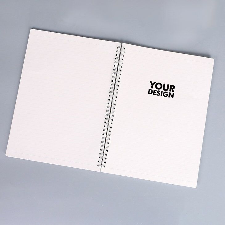 A5 Transparent Cover Spiral Notebook1